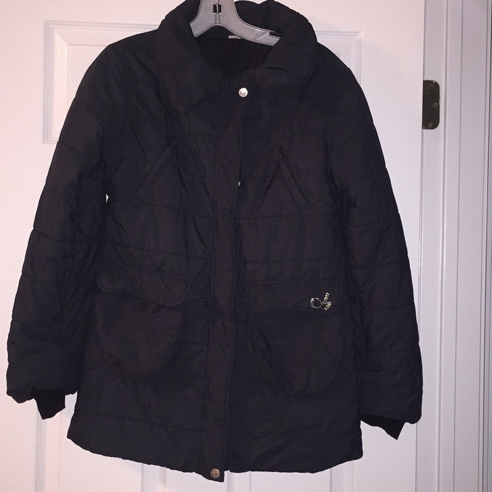 Women black coat Deha size S